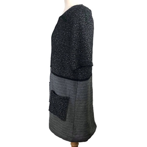 ANTHRO Meadow Rue Mitzie Channeled Tunic Top - Picture 3 of 6